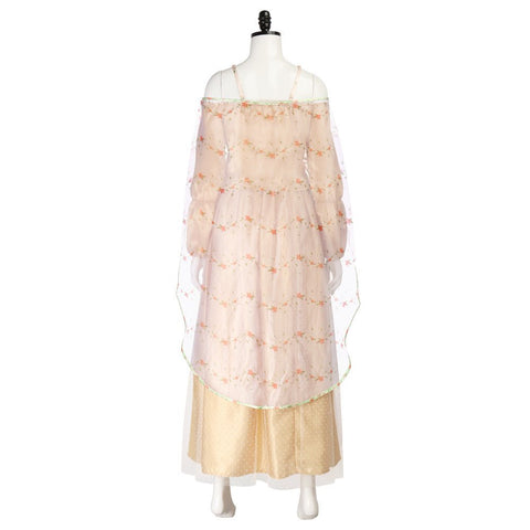 Star Wars Padmé Amidala Queen Costume for Women, Halloween Cosplay Dress Queen Amidala Outfit - Coscosmos