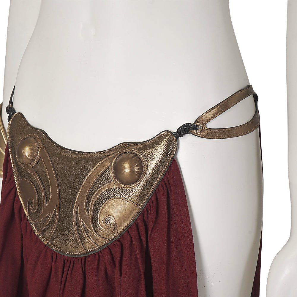 Star Wars Princess Leia Slave Girl Cosplay Costume – Iconic Outfit for Fans and Events - Coscosmos