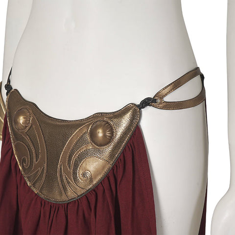 Star Wars Princess Leia Slave Girl Cosplay Costume – Iconic Outfit for Fans and Events - Coscosmos