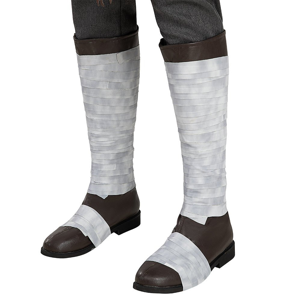 Star Wars Starkiller Galen Marek Cosplay Costume Set With Shoes - Movie Halloween Outfit - Coscosmos