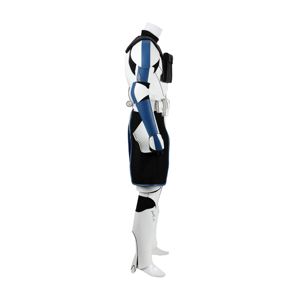 Star Wars: The Clone Wars Captain Rex Cosplay Costume Full Set with Helmet - Coscosmos