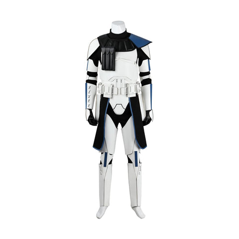 Star Wars: The Clone Wars Captain Rex Cosplay Costume Full Set with Helmet - Coscosmos