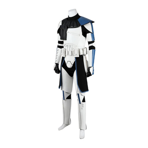 Star Wars: The Clone Wars Captain Rex Cosplay Costume Full Set with Helmet - Coscosmos