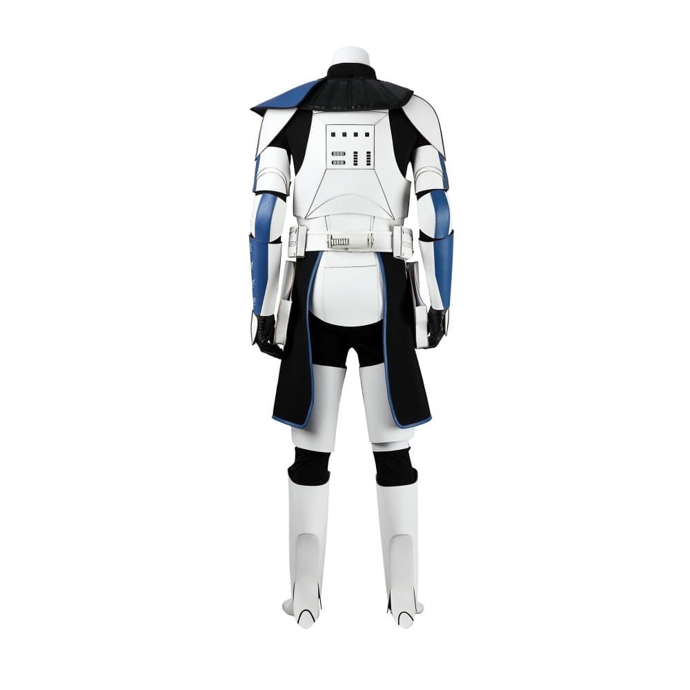 Star Wars: The Clone Wars Captain Rex Cosplay Costume Full Set with Helmet - Coscosmos