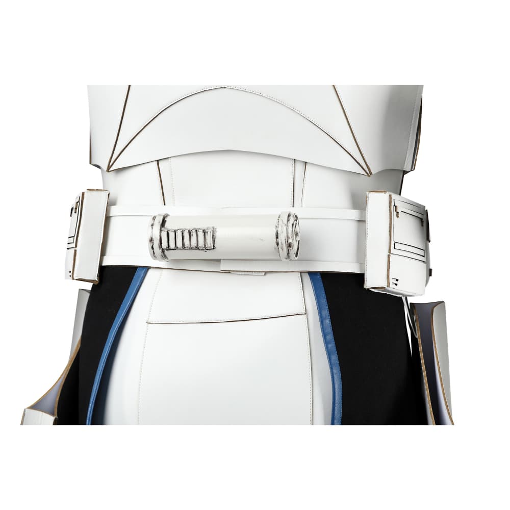 Star Wars: The Clone Wars Captain Rex Cosplay Costume Full Set with Helmet - Coscosmos