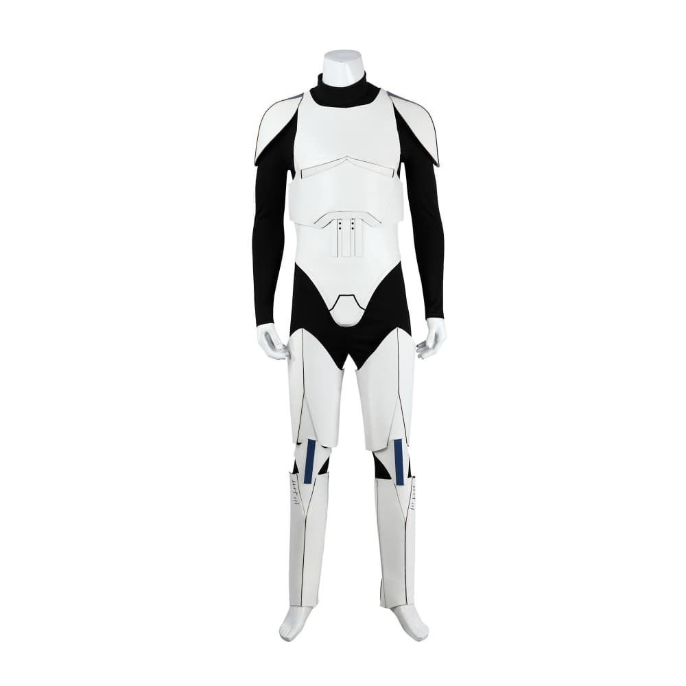 Star Wars: The Clone Wars Captain Rex Cosplay Costume Full Set with Helmet - Coscosmos