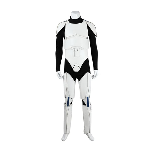 Star Wars: The Clone Wars Captain Rex Cosplay Costume Full Set with Helmet - Coscosmos