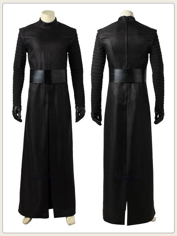Star Wars: The Force Awakens Kylo Ren Deluxe Adult Costume - Official Movie - Inspired Cosplay Outfit Set - Coscosmos