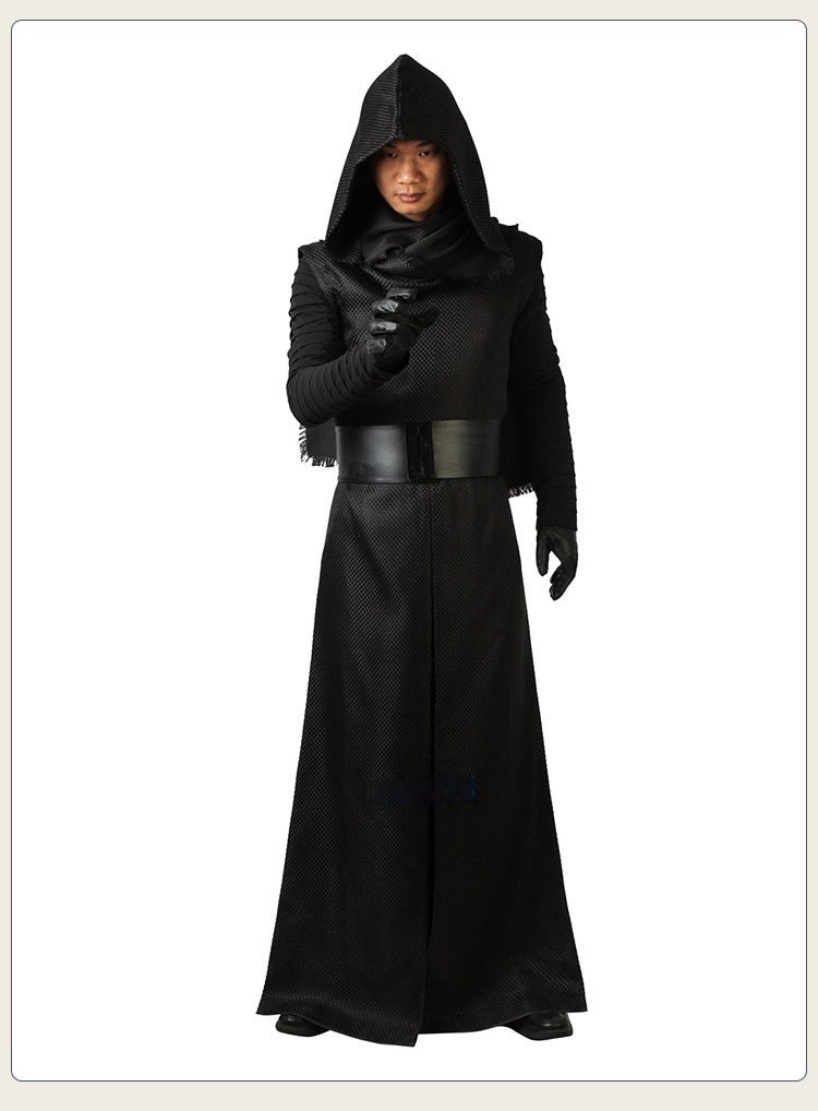 Star Wars: The Force Awakens Kylo Ren Deluxe Adult Costume - Official Movie - Inspired Cosplay Outfit Set - Coscosmos