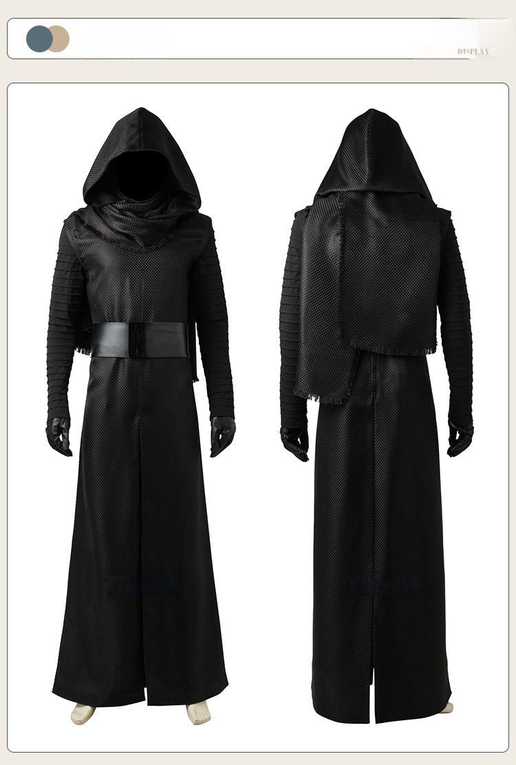 Star Wars: The Force Awakens Kylo Ren Deluxe Adult Costume - Official Movie - Inspired Cosplay Outfit Set - Coscosmos