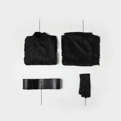 Star Wars: The Force Awakens Kylo Ren Deluxe Adult Costume - Official Movie - Inspired Cosplay Outfit Set - Coscosmos