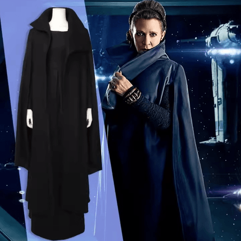 Star Wars The Last Jedi Leia Princess Cosplay Costume Custom Made Movie Cos Clothing Full Set - Coscosmos