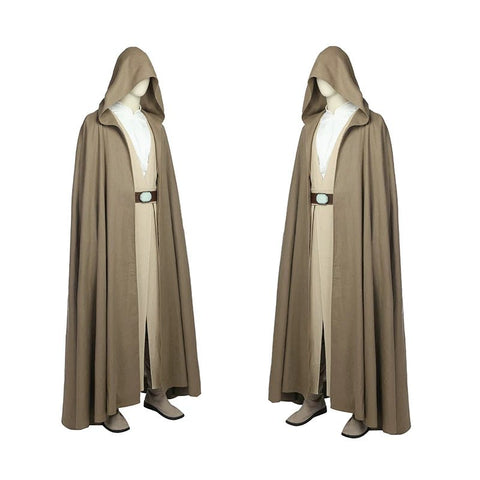 Star Wars: The Last Jedi Luke Skywalker Jedi Master Cosplay Costume Full Set - Coscosmos