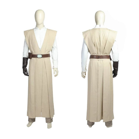 Star Wars: The Last Jedi Luke Skywalker Jedi Master Cosplay Costume Full Set - Coscosmos