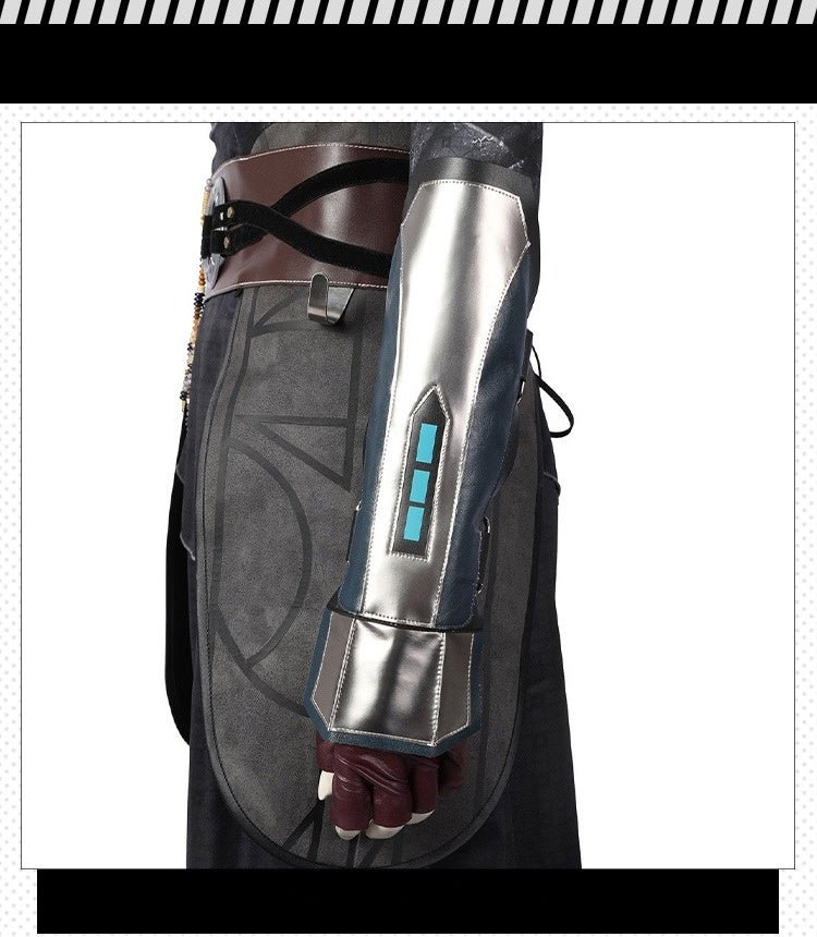 Star Wars The Mandalorian Ahsoka Full Set Cosplay Costume – Premium Quality Licensed Adult Outfit - Coscosmos