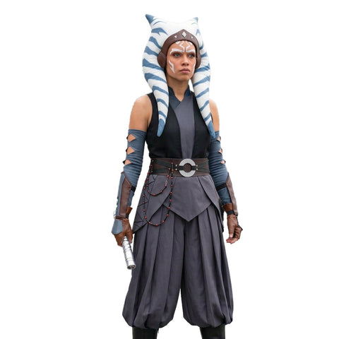 Star Wars The Mandalorian Ahsoka Tano Cosplay Costume - Coscosmos