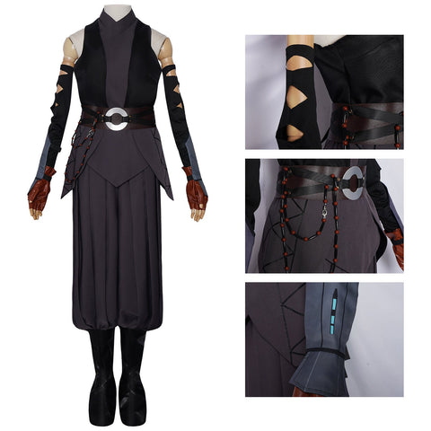 Star Wars The Mandalorian Ahsoka Tano Cosplay Costume - Coscosmos