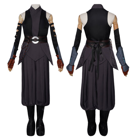 Star Wars The Mandalorian Ahsoka Tano Cosplay Costume - Coscosmos