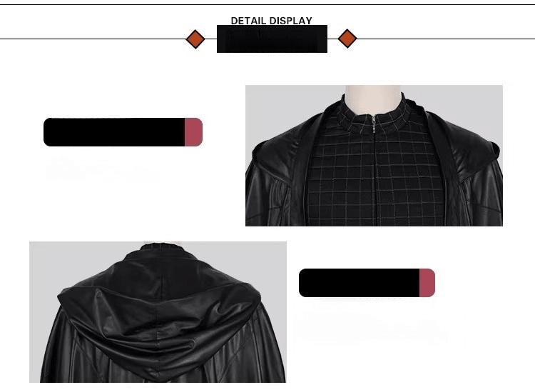 Star Wars: The Rise of Skywalker Kylo Ren Cosplay Costume – Adult Black Series Deluxe Outfit - Coscosmos