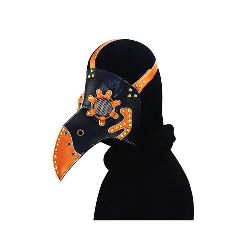 Steampunk Plague Doctor Mask - Medieval Halloween Party Costume Prop - Coscosmos