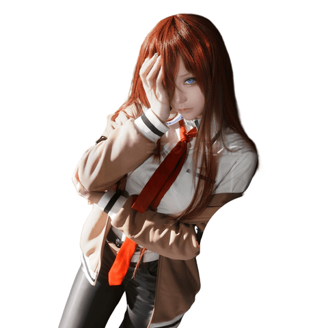 Steins;Gate Makise Kurisu Cosplay Costume - High Quality Anime Outfit - Coscosmos