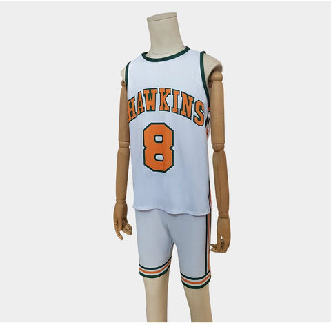 Stranger Things Hellfire Club Basketball Jersey Cosplay Outfit - Coscosmos