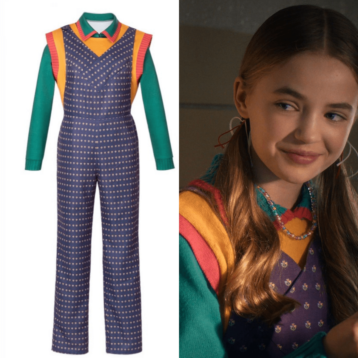 Stranger Things Season 5 Holly Wheeler Cosplay Costume - Halloween & Performance Outfit for Kids, Adult - Coscosmos