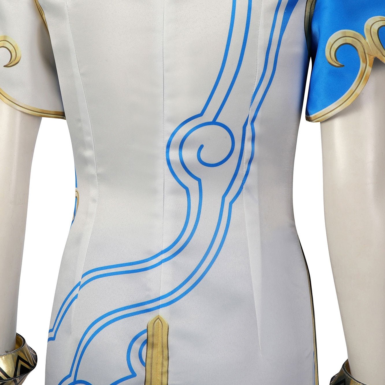 Street Fighter 6 Cosplay Costume - Chun - Li Classic Qipao Martial Arts Outfit Anime Game Cos Full Set - Coscosmos