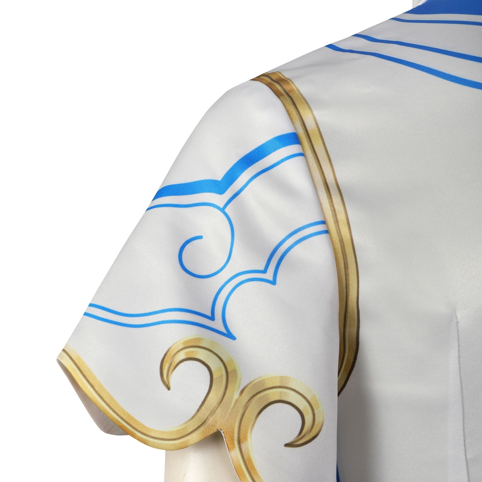 Street Fighter 6 Cosplay Costume - Chun - Li Classic Qipao Martial Arts Outfit Anime Game Cos Full Set - Coscosmos