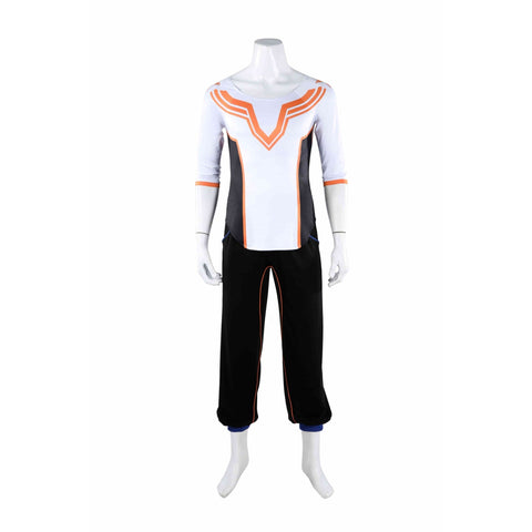 Street Fighter 6 Cosplay Costume - Luke Military Training Gear MMA Fighter Outfit Anime Game Cos Full Set - Coscosmos