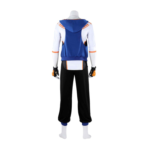 Street Fighter 6 Cosplay Costume - Luke Military Training Gear MMA Fighter Outfit Anime Game Cos Full Set - Coscosmos
