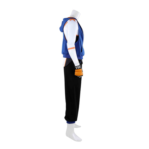 Street Fighter 6 Cosplay Costume - Luke Military Training Gear MMA Fighter Outfit Anime Game Cos Full Set - Coscosmos