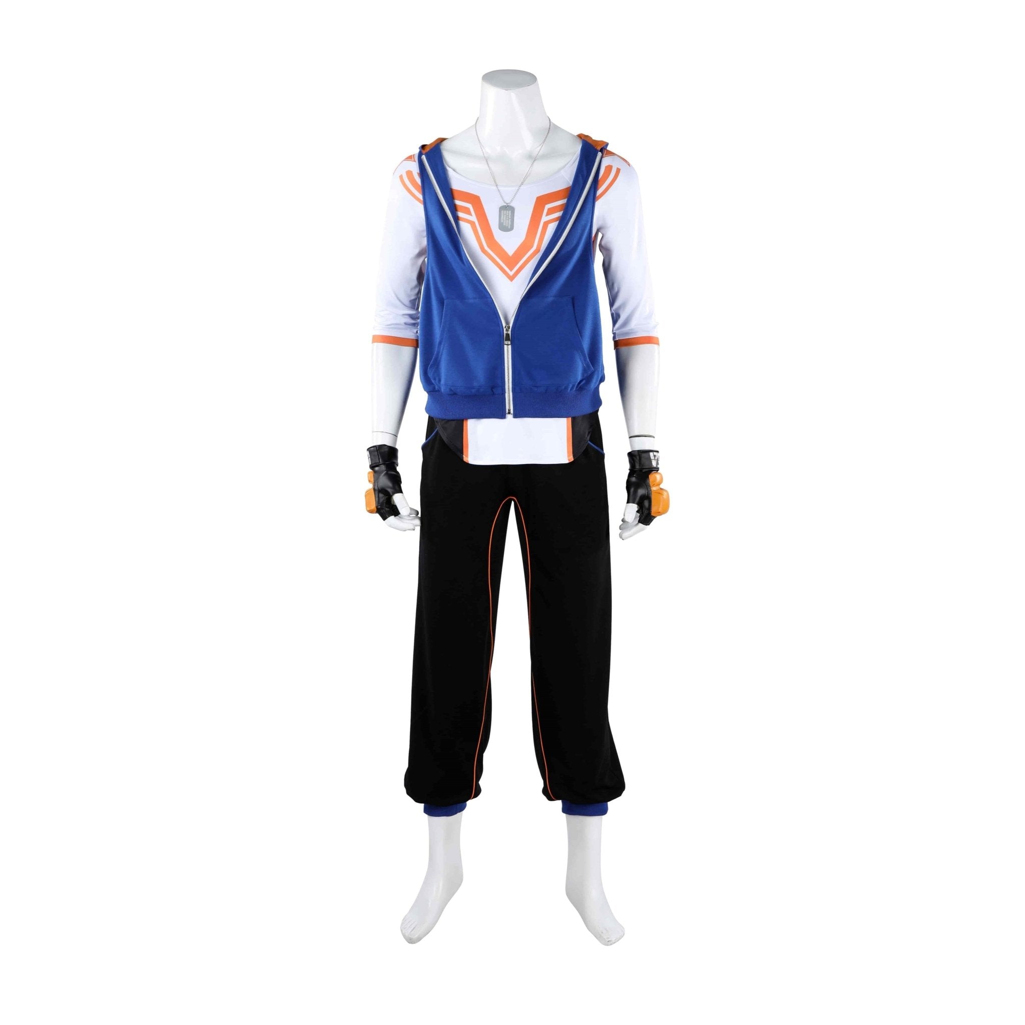 Street Fighter 6 Cosplay Costume - Luke Military Training Gear MMA Fighter Outfit Anime Game Cos Full Set - Coscosmos