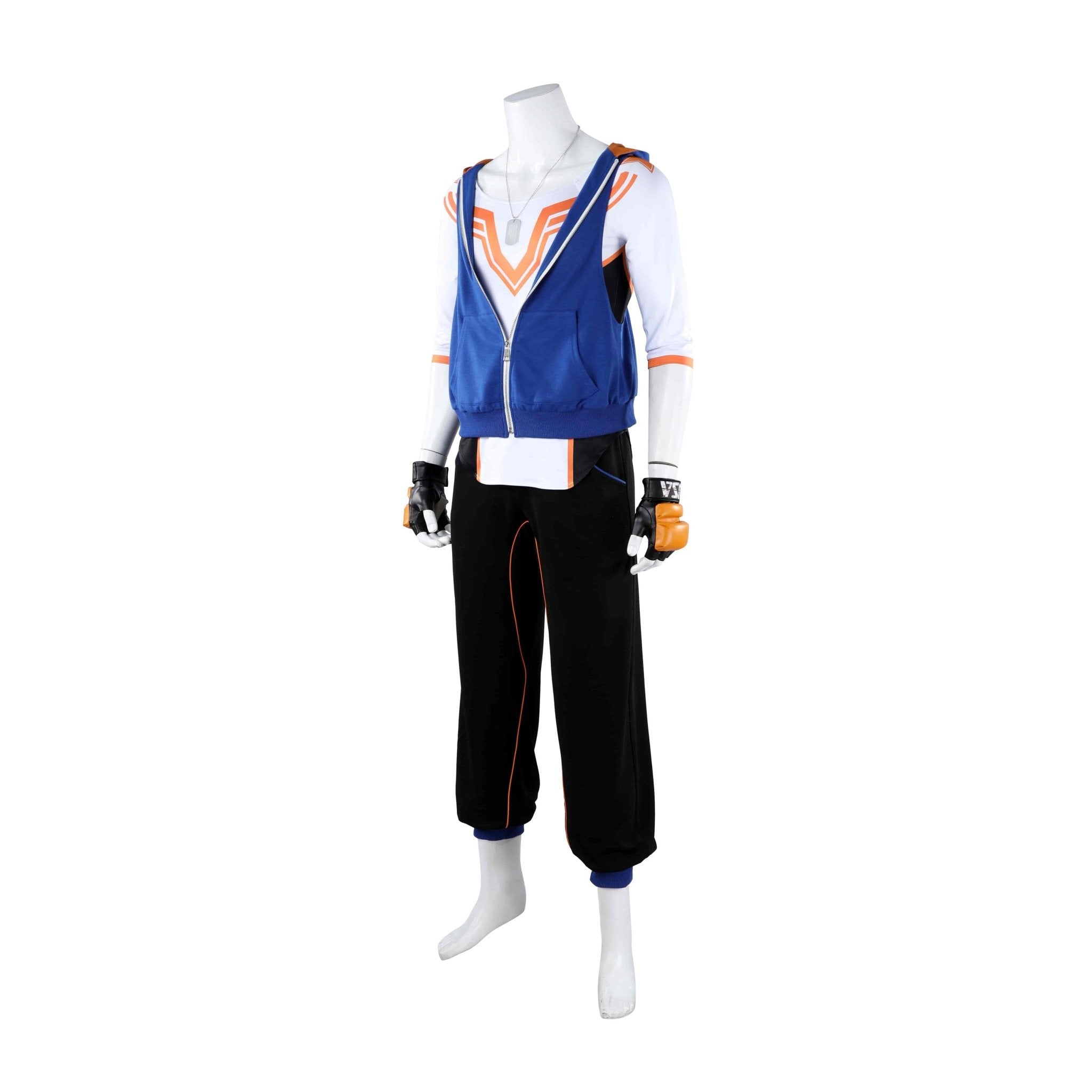Street Fighter 6 Cosplay Costume - Luke Military Training Gear MMA Fighter Outfit Anime Game Cos Full Set - Coscosmos