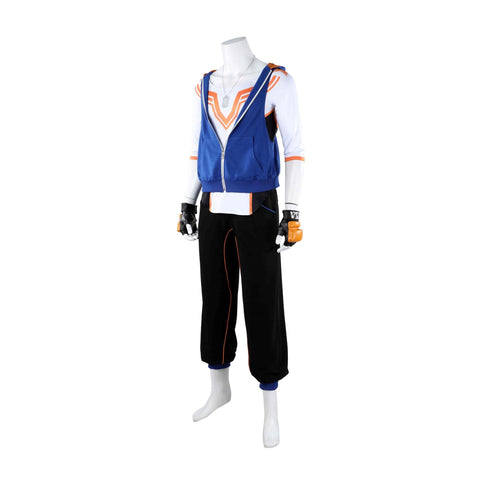 Street Fighter 6 Cosplay Costume - Luke Military Training Gear MMA Fighter Outfit Anime Game Cos Full Set - Coscosmos