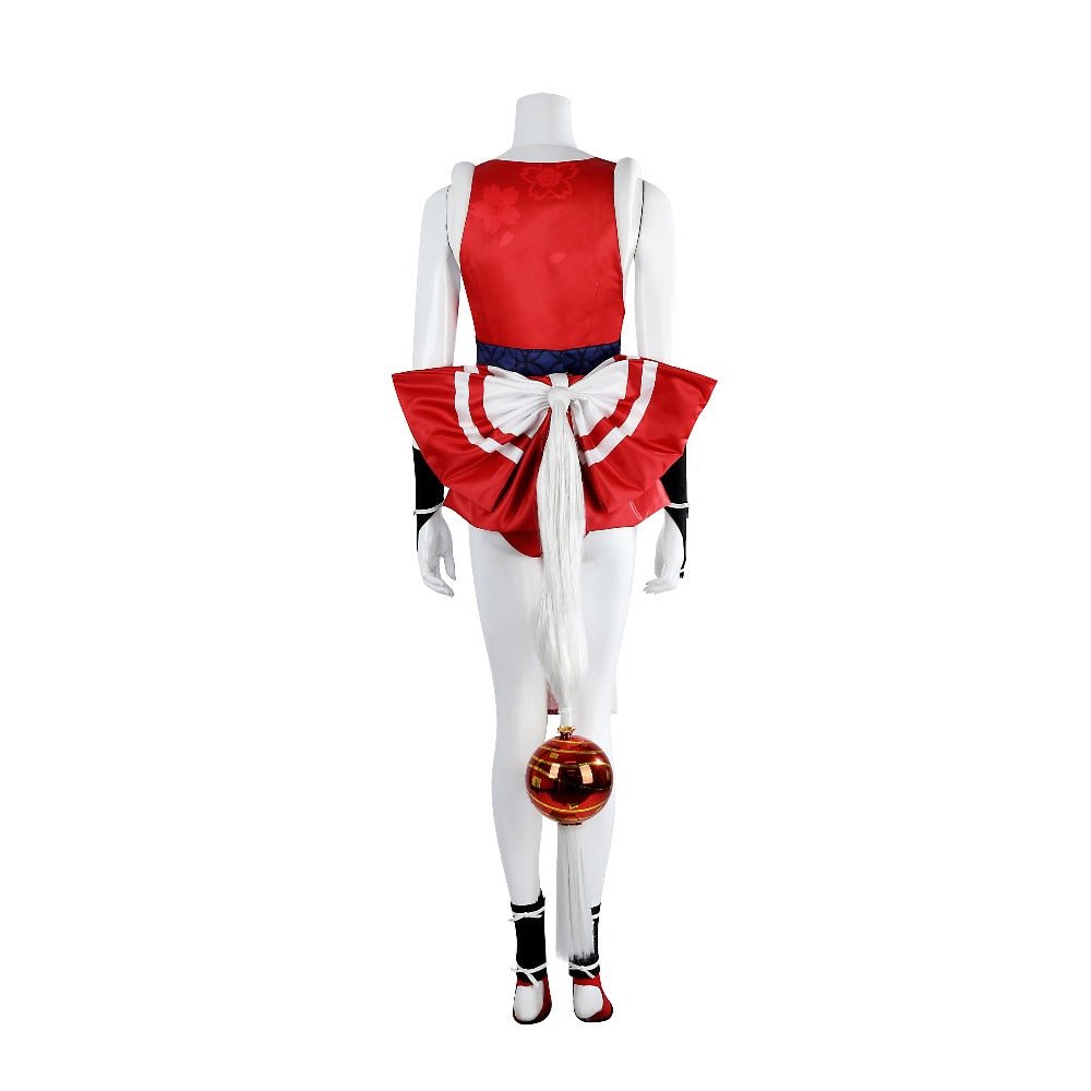 Street Fighter 6 Mai Shiranui Cosplay Costume for Game Anime Fans - Coscosmos