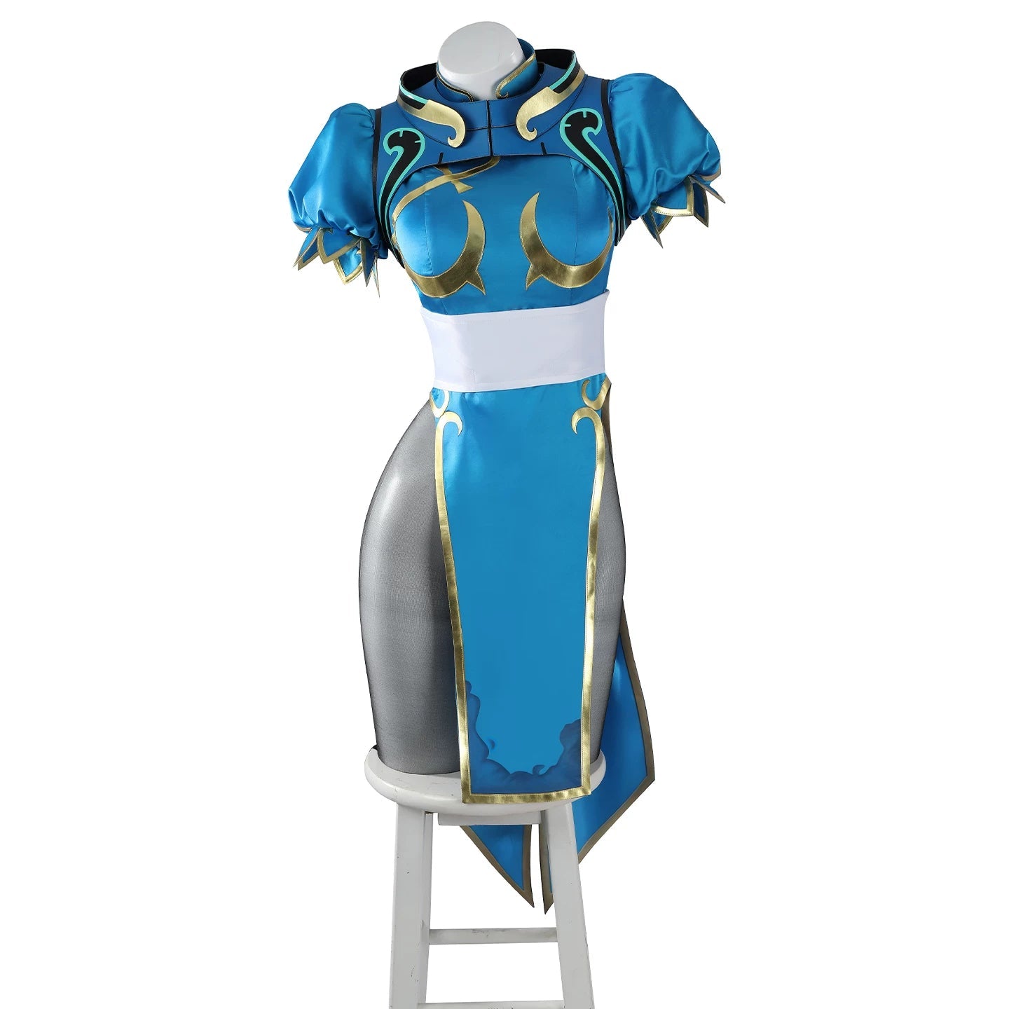 Street Fighter 6 × Overwatch: Chun - Li "Juno" Crossover Cosplay Costume - Coscosmos