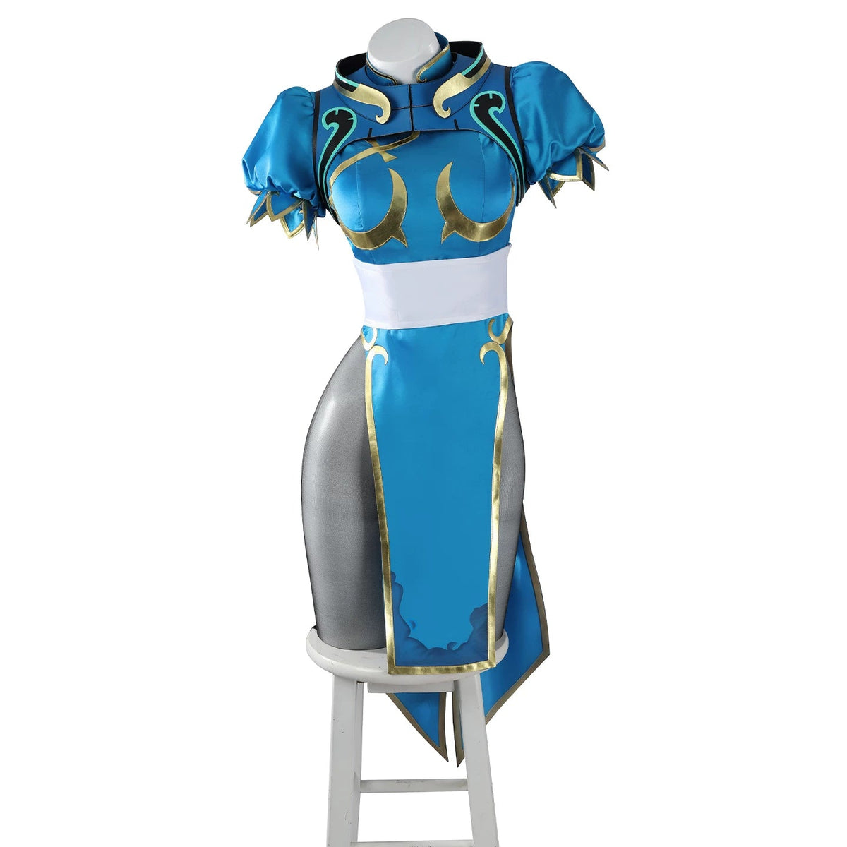 Street Fighter 6 × Overwatch: Chun - Li "Juno" Crossover Cosplay Costume - Coscosmos