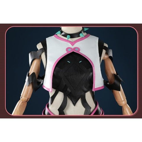 Street Fighter 6 x Overwatch Kiriko "Spider Lily" Collaboration Cosplay Costume - Coscosmos