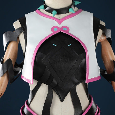 Street Fighter 6 x Overwatch Kiriko "Spider Lily" Collaboration Cosplay Costume - Coscosmos