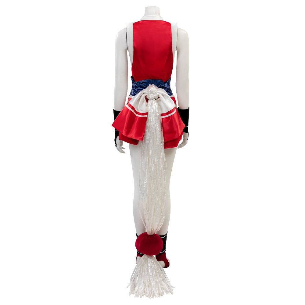 Street Fighter Mai Shiranui Cosplay Costume - High Quality Game Character Outfit - Coscosmos