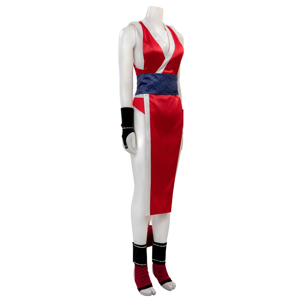 Street Fighter Mai Shiranui Cosplay Costume - High Quality Game Character Outfit - Coscosmos
