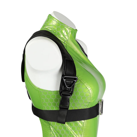 Street Fighter V Cosplay Costume - Cammy Classic Battle Suit Delta Red Agent Outfit Anime Game Cos Full Set - Coscosmos