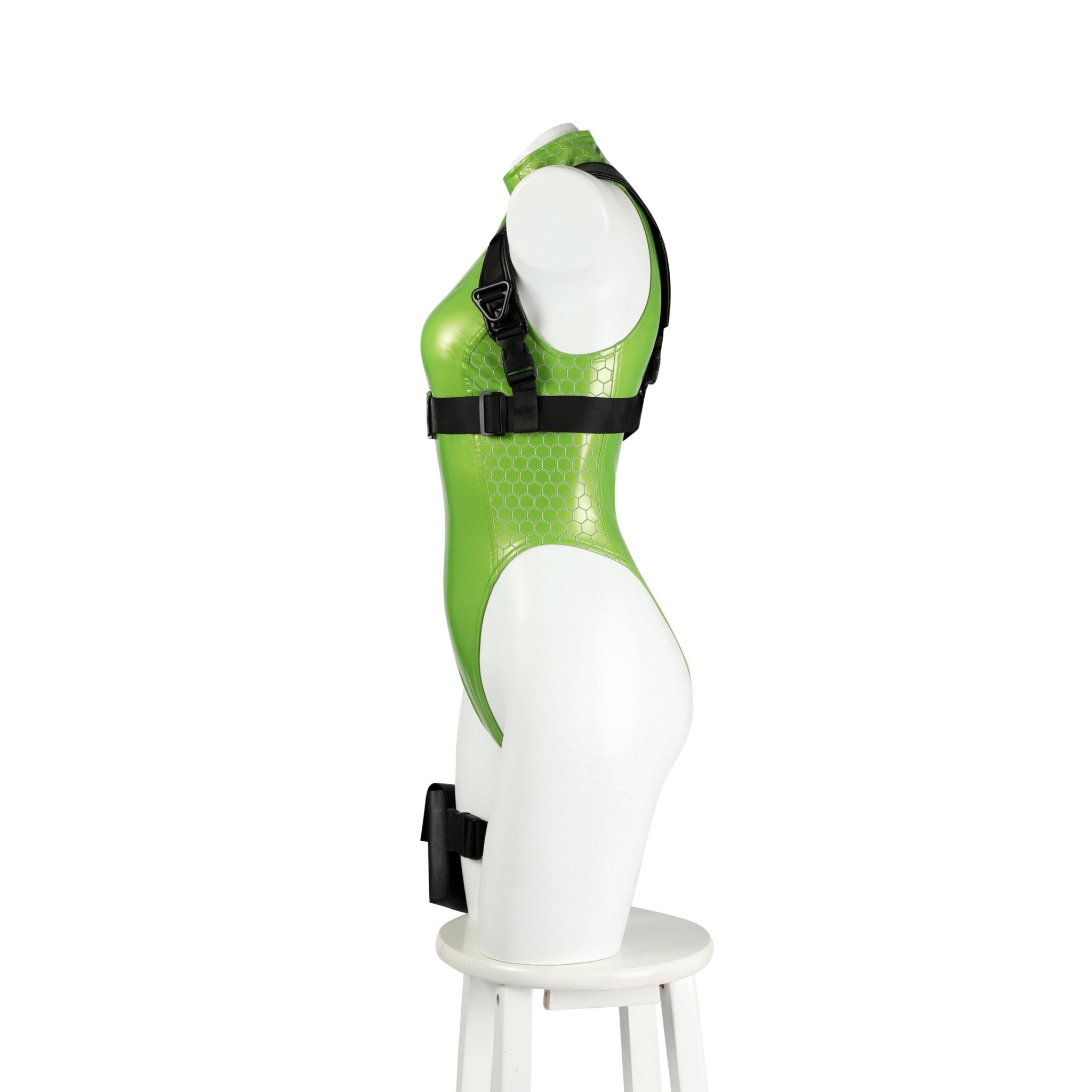 Street Fighter V Cosplay Costume - Cammy Classic Battle Suit Delta Red Agent Outfit Anime Game Cos Full Set - Coscosmos