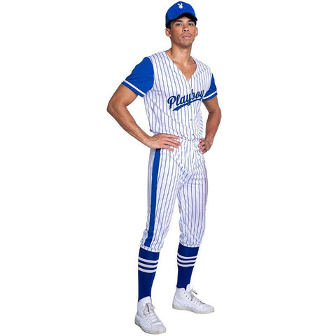 Striped Baseball Jersey: Sexy Cheerleader Costume for Party & Cosplay - Coscosmos