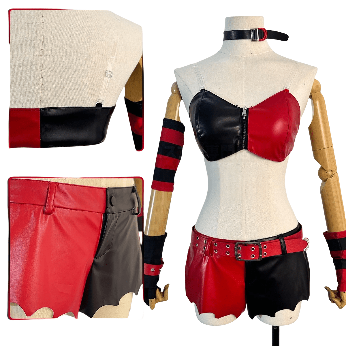 Suicide Squad Harley Quinn Cosplay Costume - Premium Quality Movie Outfit - Coscosmos