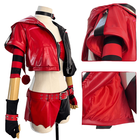 Suicide Squad Harley Quinn Cosplay Costume - Premium Quality Movie Outfit - Coscosmos