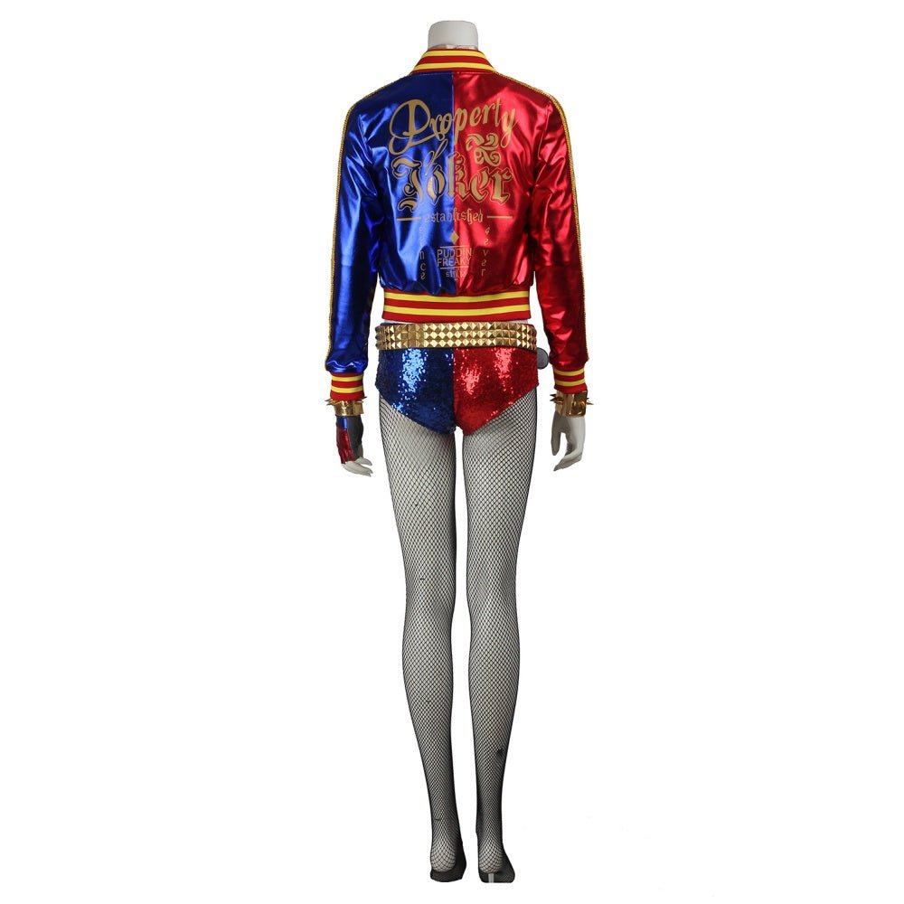 Suicide Squad Harley Quinn Cosplay Costume - Premium Quality Movie Outfit - Coscosmos