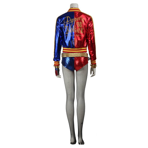 Suicide Squad Harley Quinn Cosplay Costume - Premium Quality Movie Outfit - Coscosmos