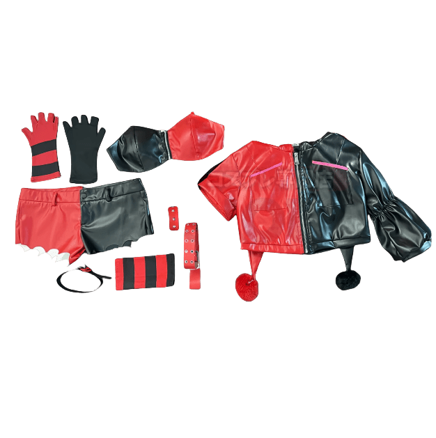 Suicide Squad Harley Quinn Cosplay Costume - Premium Quality Movie Outfit - Coscosmos